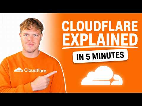 Video thumbnail: Cloudflare Explained in 5 Minutes (for beginners)