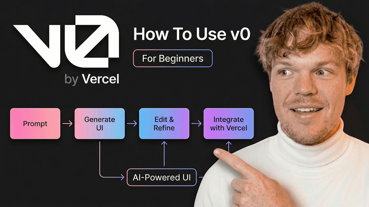 Video: How To Use v0 by Vercel For Beginners