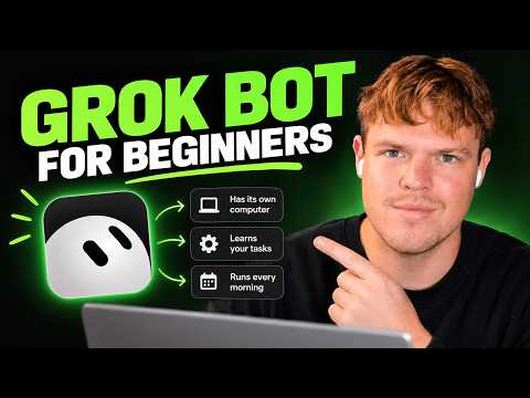 Video thumbnail: How To Use Grok Bot For Beginners