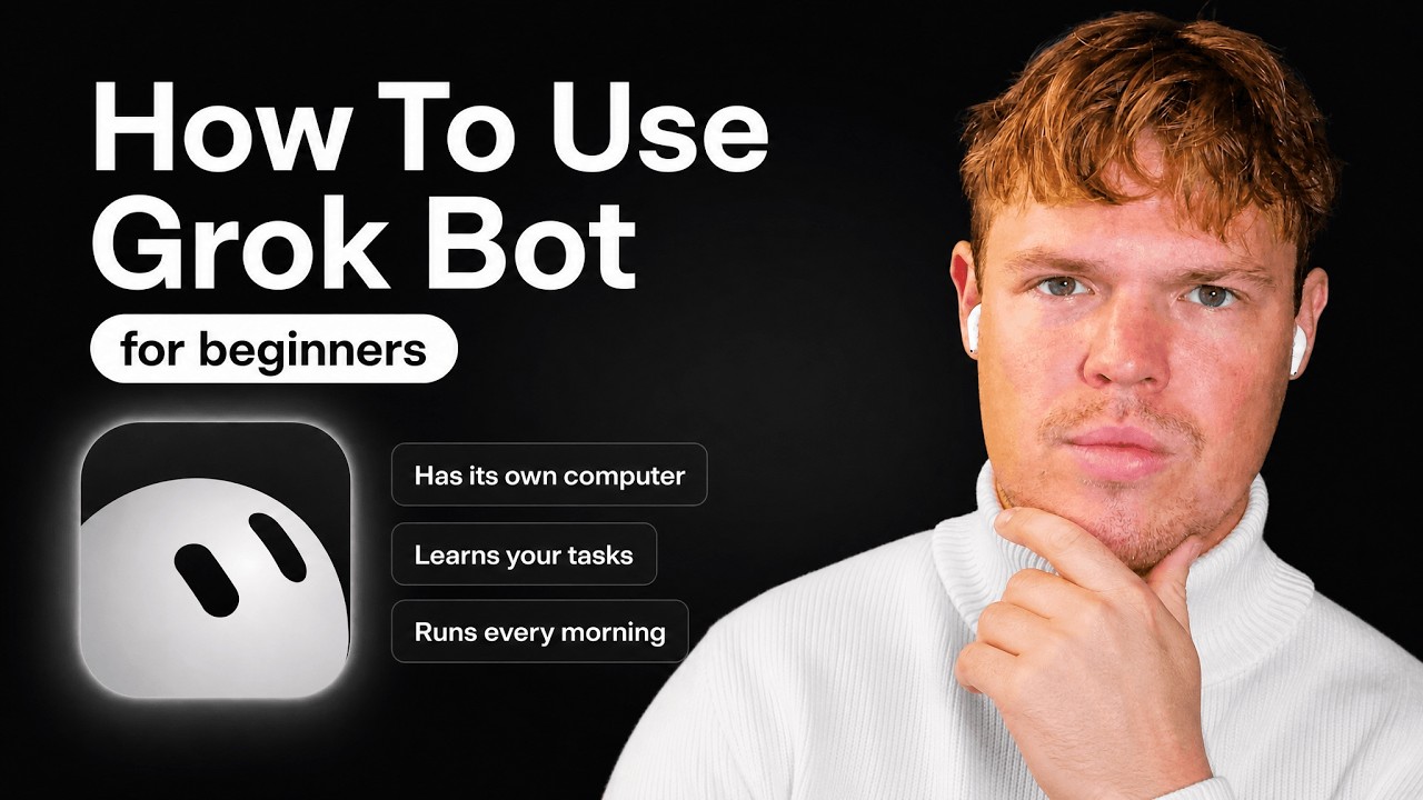Video: How To Use Grok Bot For Beginners