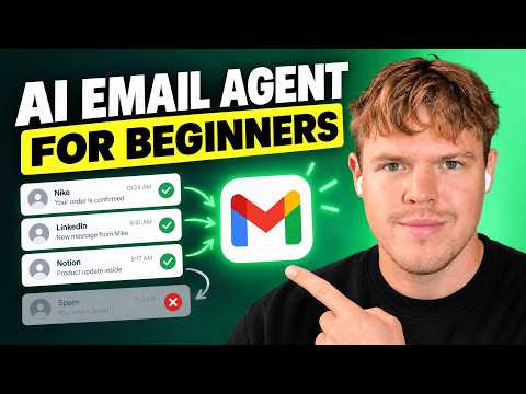 Video thumbnail: How to Build an AI Email Agent (for beginners)