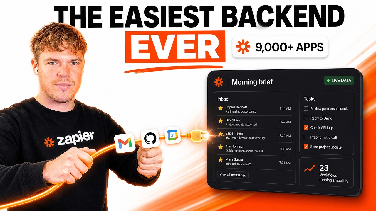 Video: How to Add a Real Backend to Any App (for beginners)