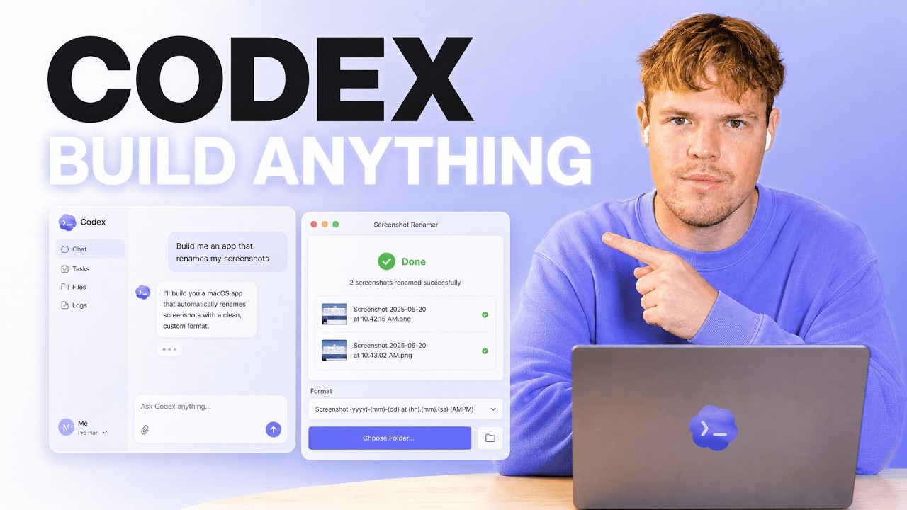 Video: How To Use Codex To Build Anything (for beginners)