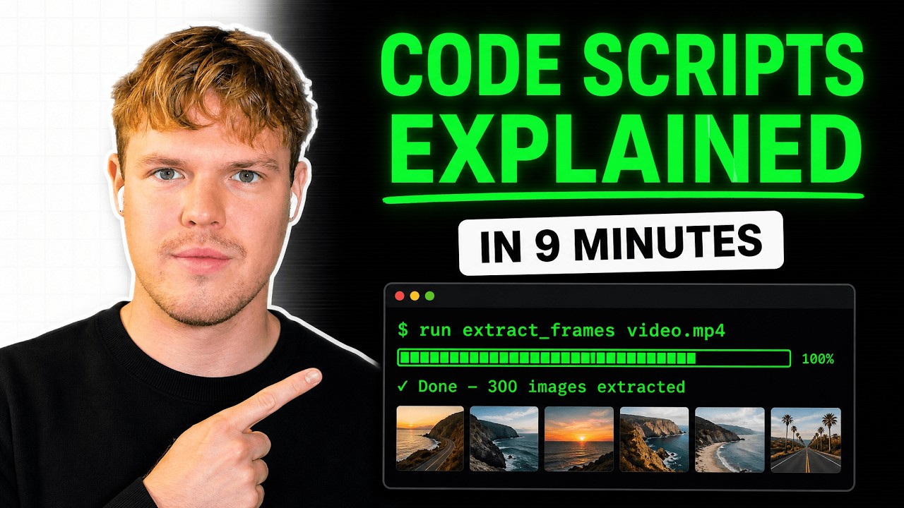 Video: Code Scripts Explained in 9 Minutes (for beginners)