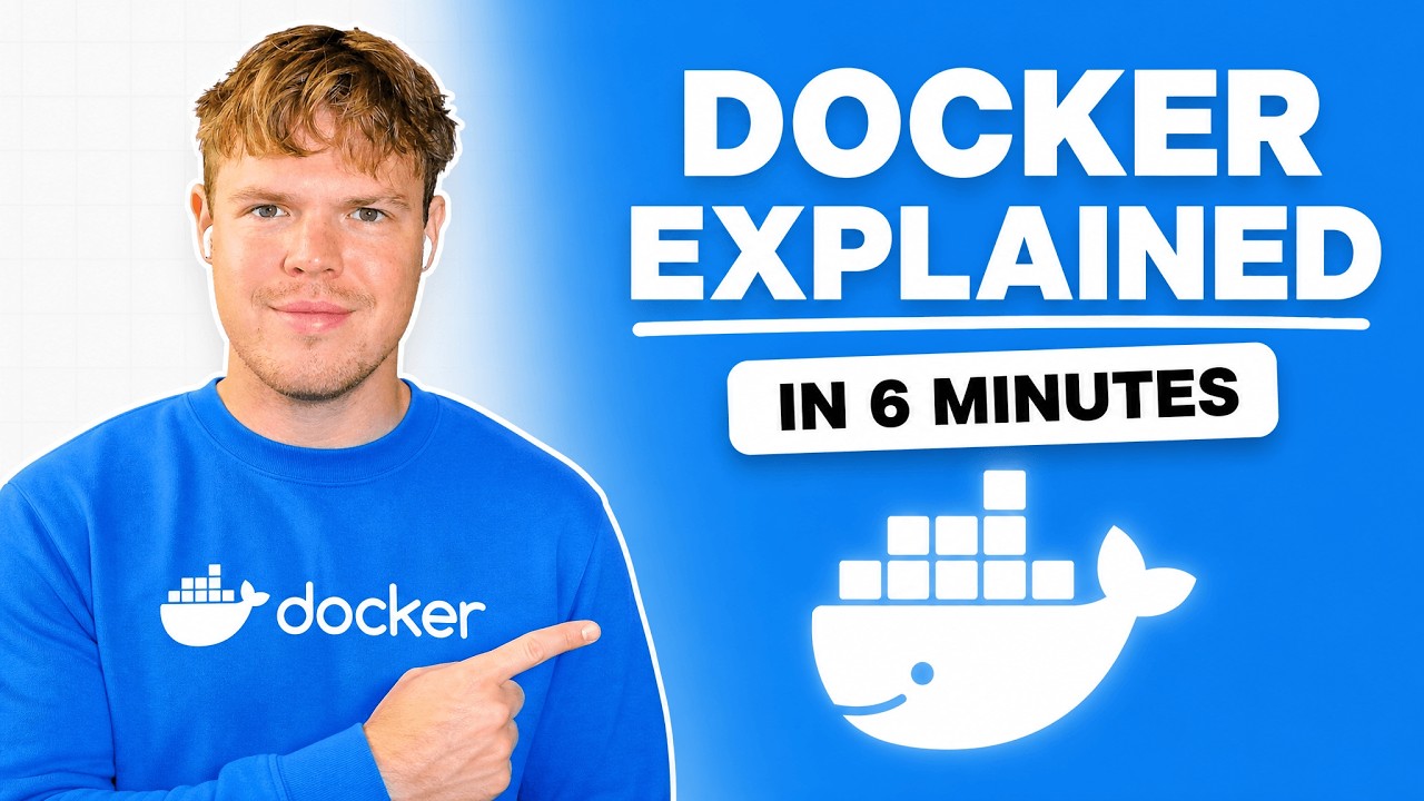 Video: Docker Explained in 6 Minutes (for beginners)