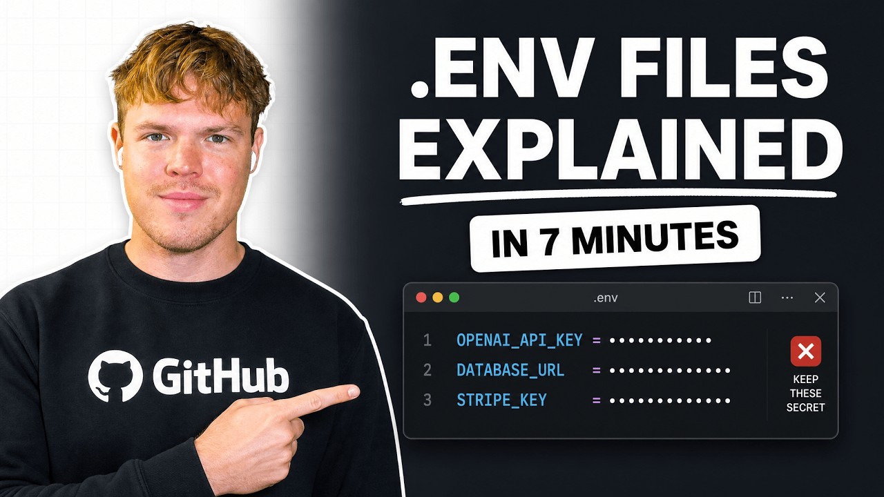 Video: .ENV Files Explained in 7 Minutes (for beginners)