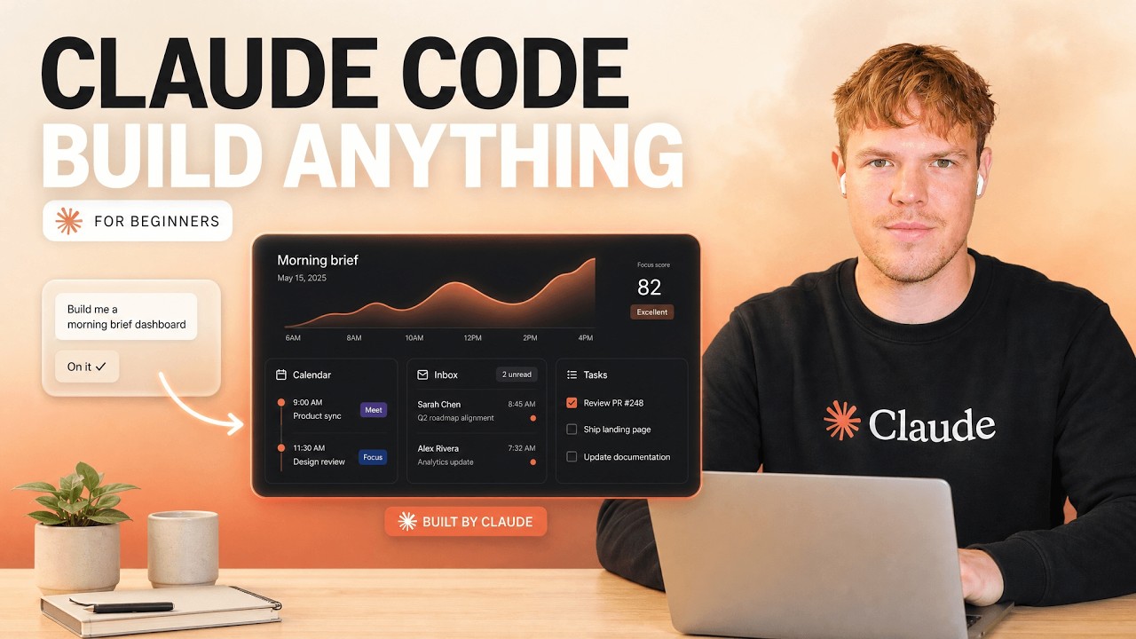 Video: How To Use Claude Code To Build Anything (for beginners)