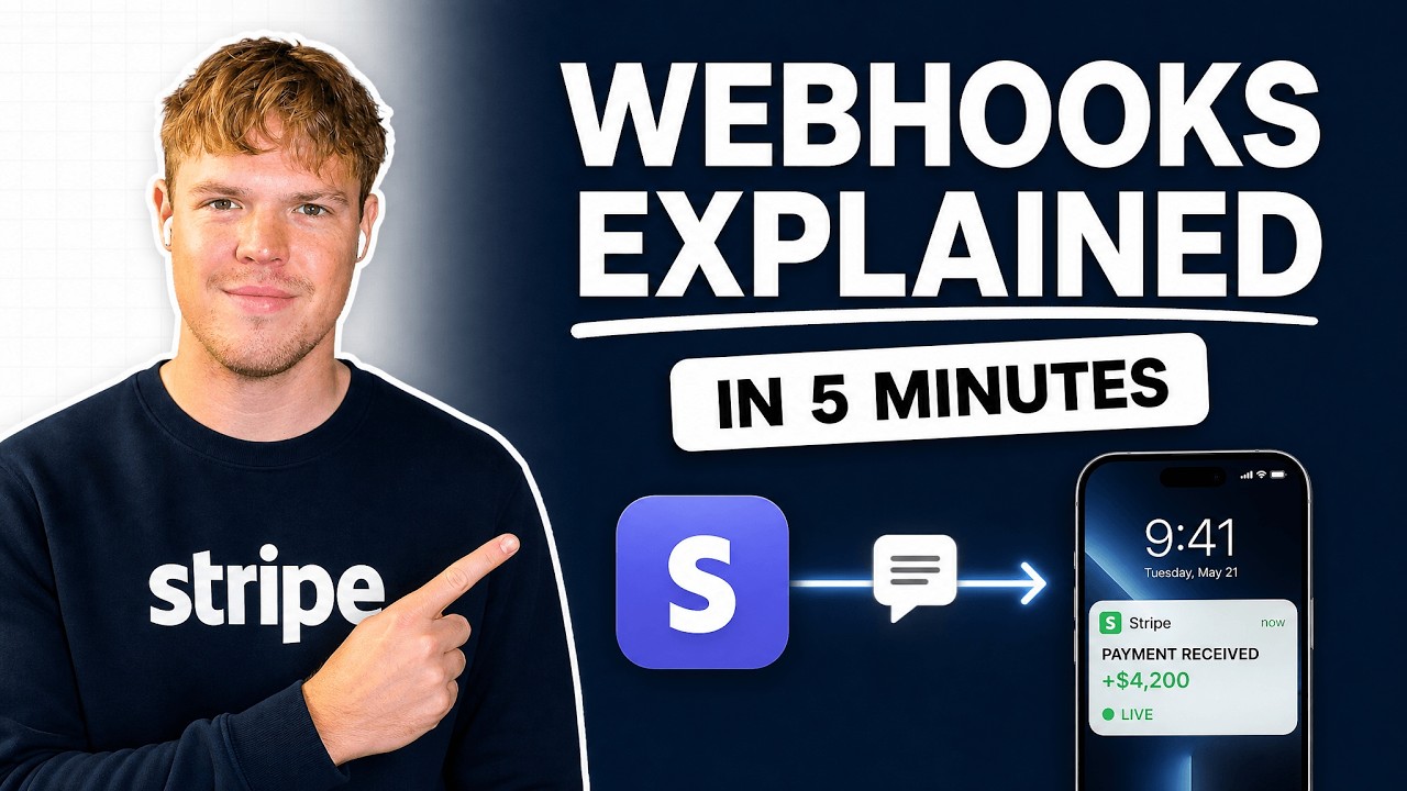 Video: Webhooks Explained in 5 Minutes (for beginners)