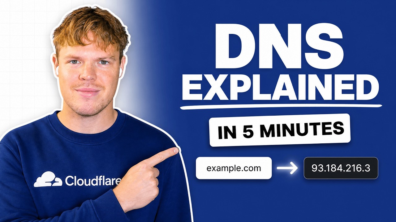 Video: DNS Explained in 5 Minutes (for beginners)